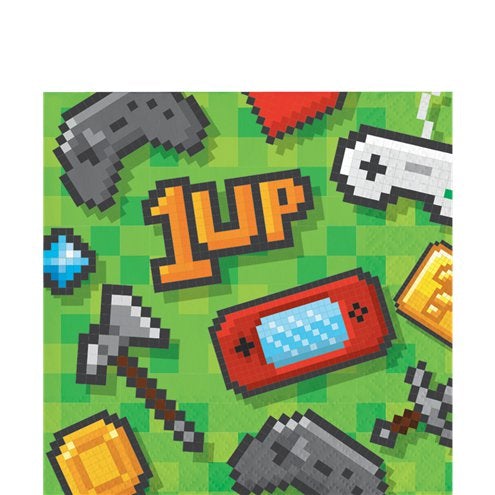 Game On Beverage Napkin - 25cm