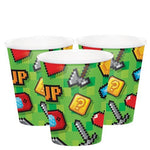 Game On Party Paper Cups - 266ml