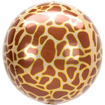Giraffe Orbz Foil Balloon Kit
