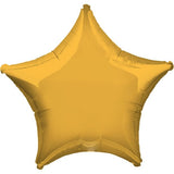 Gold Star Foil Balloon Kit