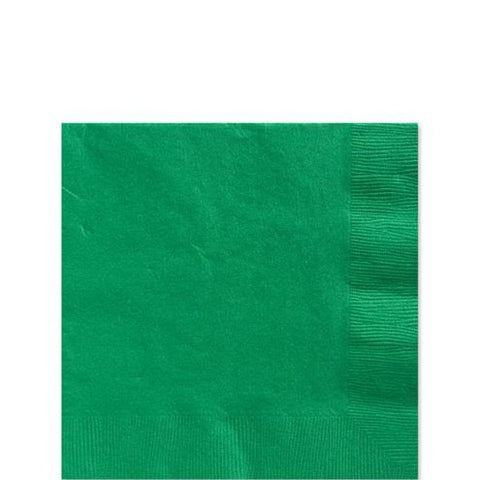Green Beverage Napkins - 25cm