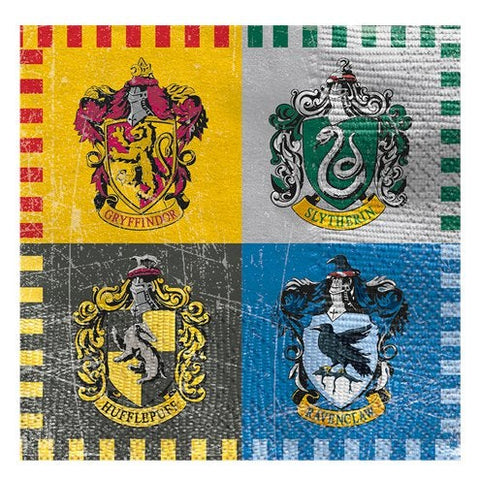 Harry Potter Paper Beverage Napkins - 25cm