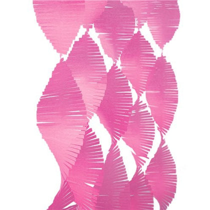Hot Pink Fringe Garland - 2.74m
