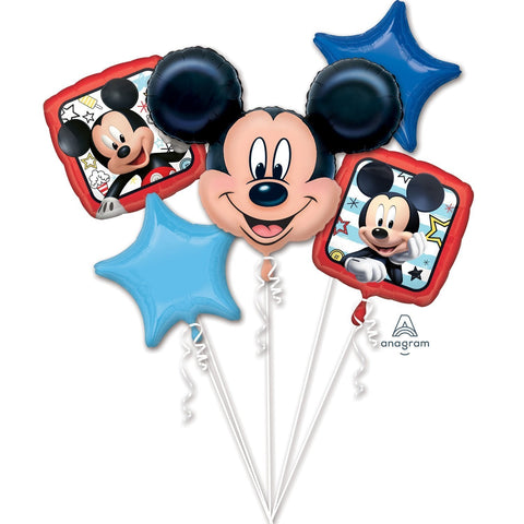 Disney Mickey Mouse  & Roadster Racers Balloon Bouquet of 5