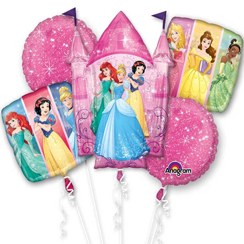 Disney Princess Balloon Bouquet of 5