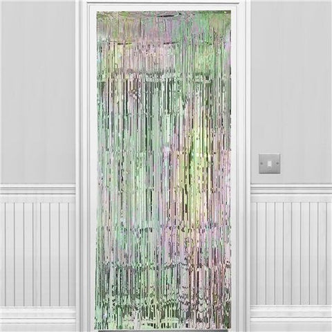 Iridescent Foil Curtain