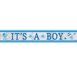 Its a Boy Foil Banner