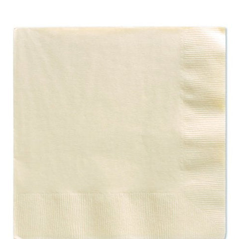 Ivory Luncheon Napkins - 33cm