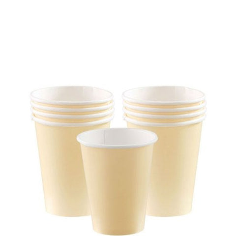 Ivory Paper Party Cups - 266ml