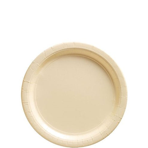 Ivory Paper Plates - 18cm