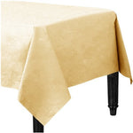 Ivory Plastic Lined Paper Tablecover - 1.4m x 2.8m