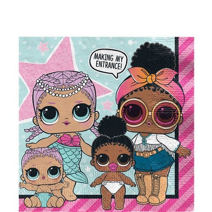 L.O.L Surprise Paper Napkins - 33cm