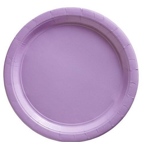 Lilac Paper Plates - 23cm