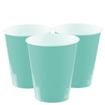 Mint Green Paper Party Cups - 266ml