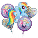 My Little Pony Holographic Balloon Bouquet - Assorted Foil