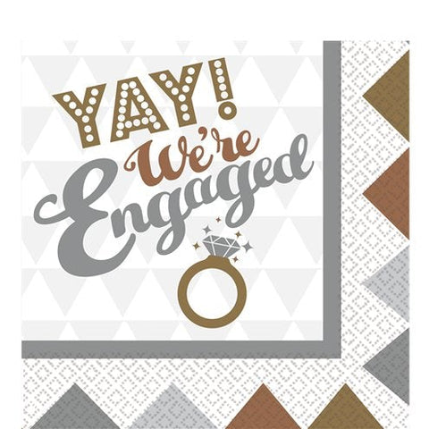 OMG Engagement Napkins - 33cm