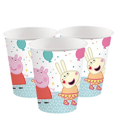 Peppa Pig Paper Cups - 250ml