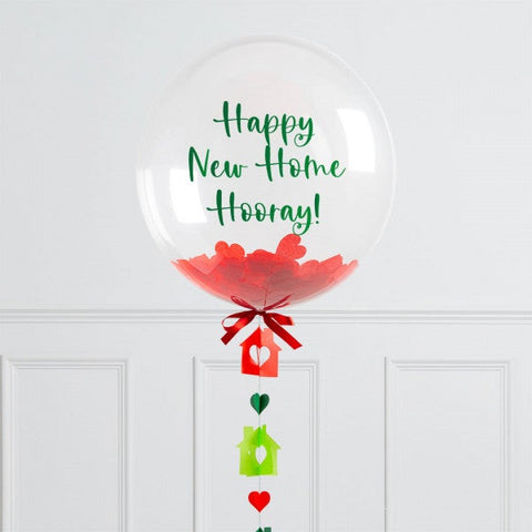 Personalised New Home Bubble Balloon