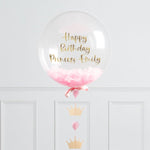 Personalised Princess Bubble Balloon