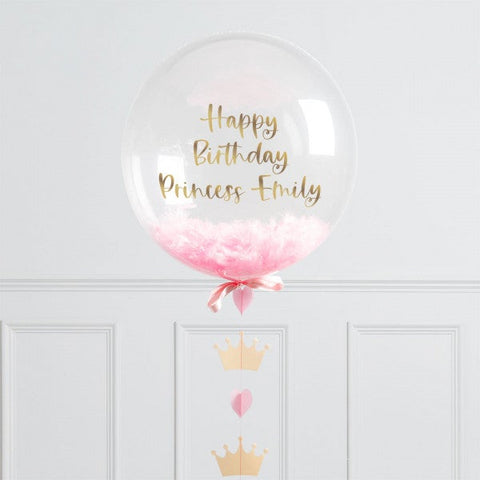 Personalised Princess Bubble Balloon
