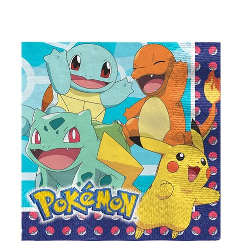 Pokémon Lunch Napkins - 33cm