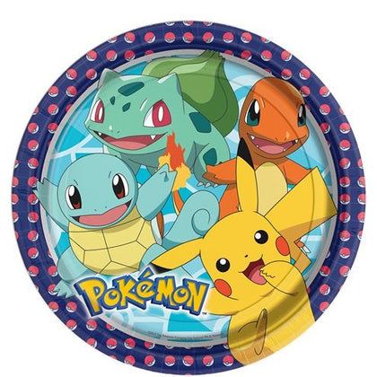 Pokémon Paper Plates - 23cm