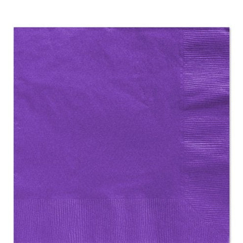 Purple Luncheon Napkins - 33cm