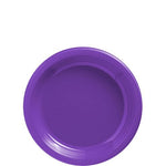 Purple Plastic Plates - 18cm
