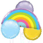 Rainbow Pastel Balloon Bouquet