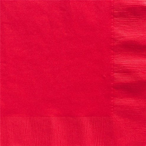 Red Dinner Napkins - 40cm