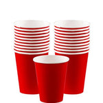 Red Paper Party Cups - 266ml