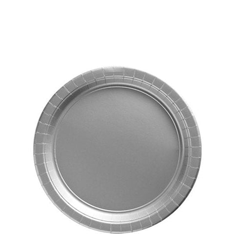 Silver Paper Plates - 18cm