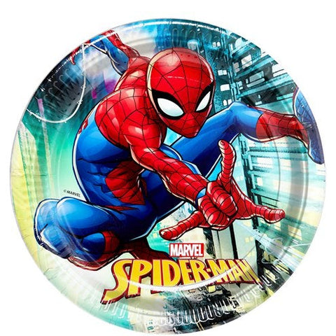 Spiderman Team Up Party Plate - 23cm