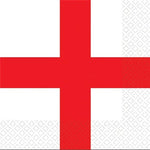 St George's England Flag Napkins - 33cm