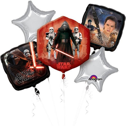 Star Wars The Force Awakens Balloon Bouquet - Assorted Foil