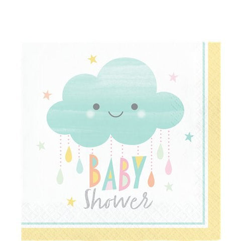 Sunshine Baby Showers Napkins - 33cm