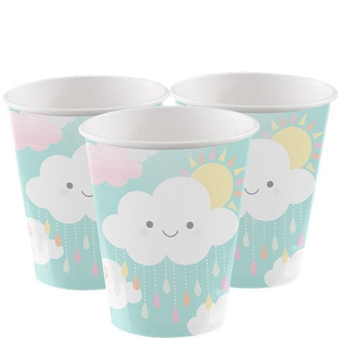 Sunshine Baby Showers Paper Cups - 256ml