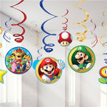 Super Mario Hanging Swirls