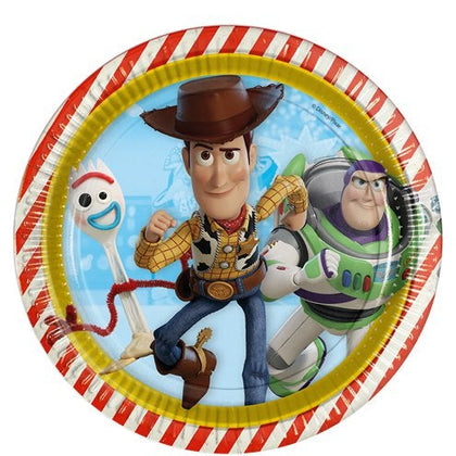 Toy Story 4 Paper Plates - 23cm