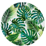 Tropical Fiesta Palm Paper Plates - 23cm
