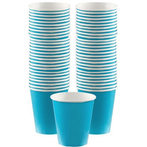 Turquoise Paper Coffee Cups - 340ml