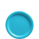 Turquoise Paper Plates - 18cm