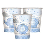 Umbrellaphants Blue Party Paper Cups 9oz