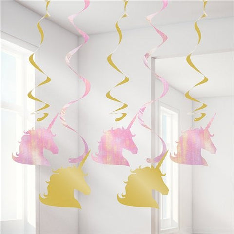 Unicorn Sparkle Dizzy Danglers - 39"