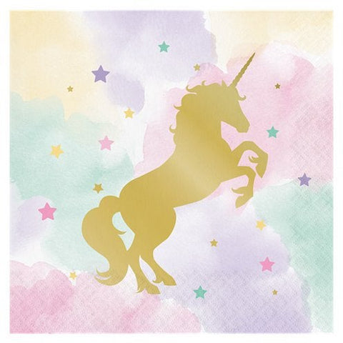 Unicorn Sparkle Luncheon Napkins - 3ply