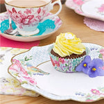 Vintage Tea Party Plates - 21cm