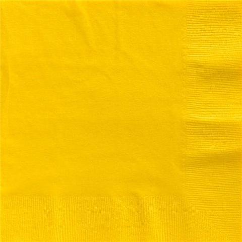 Yellow Dinner Napkins - 40cm