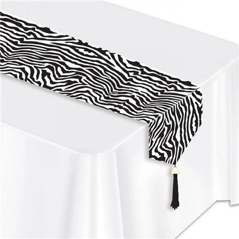 Zebra Print Table Runner - 28cm