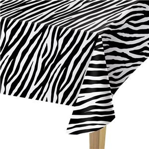 Zebra Print Tablecover - 1.37m x 2.7m